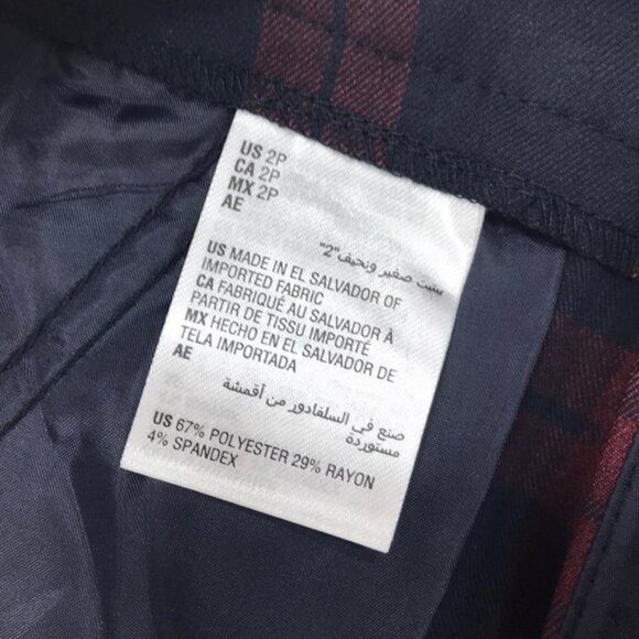 Charter Club Petite Plaid Ankle-Length Pants - Picture 8 of 8